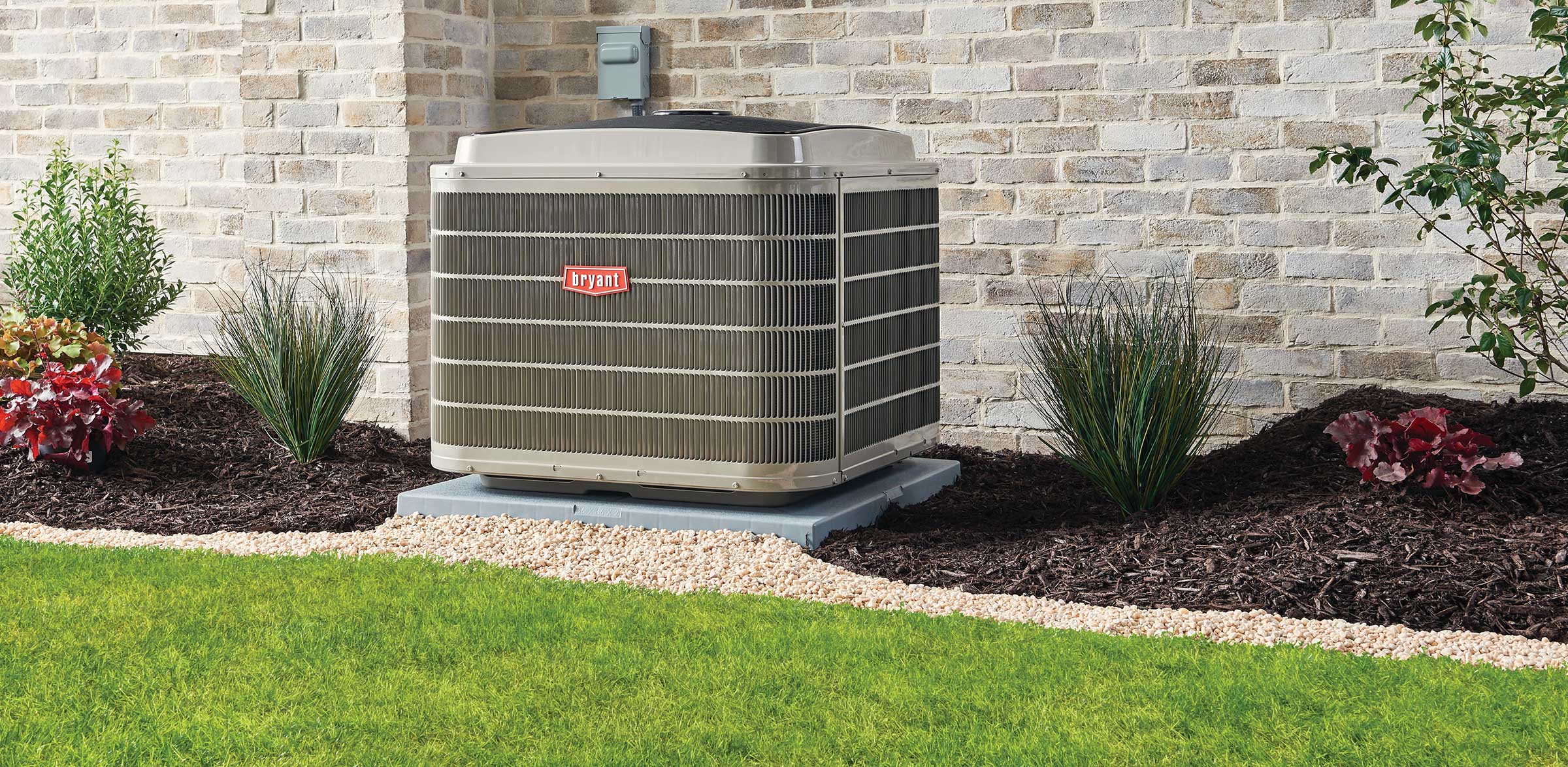 Heat pump installation in Cary, NC.