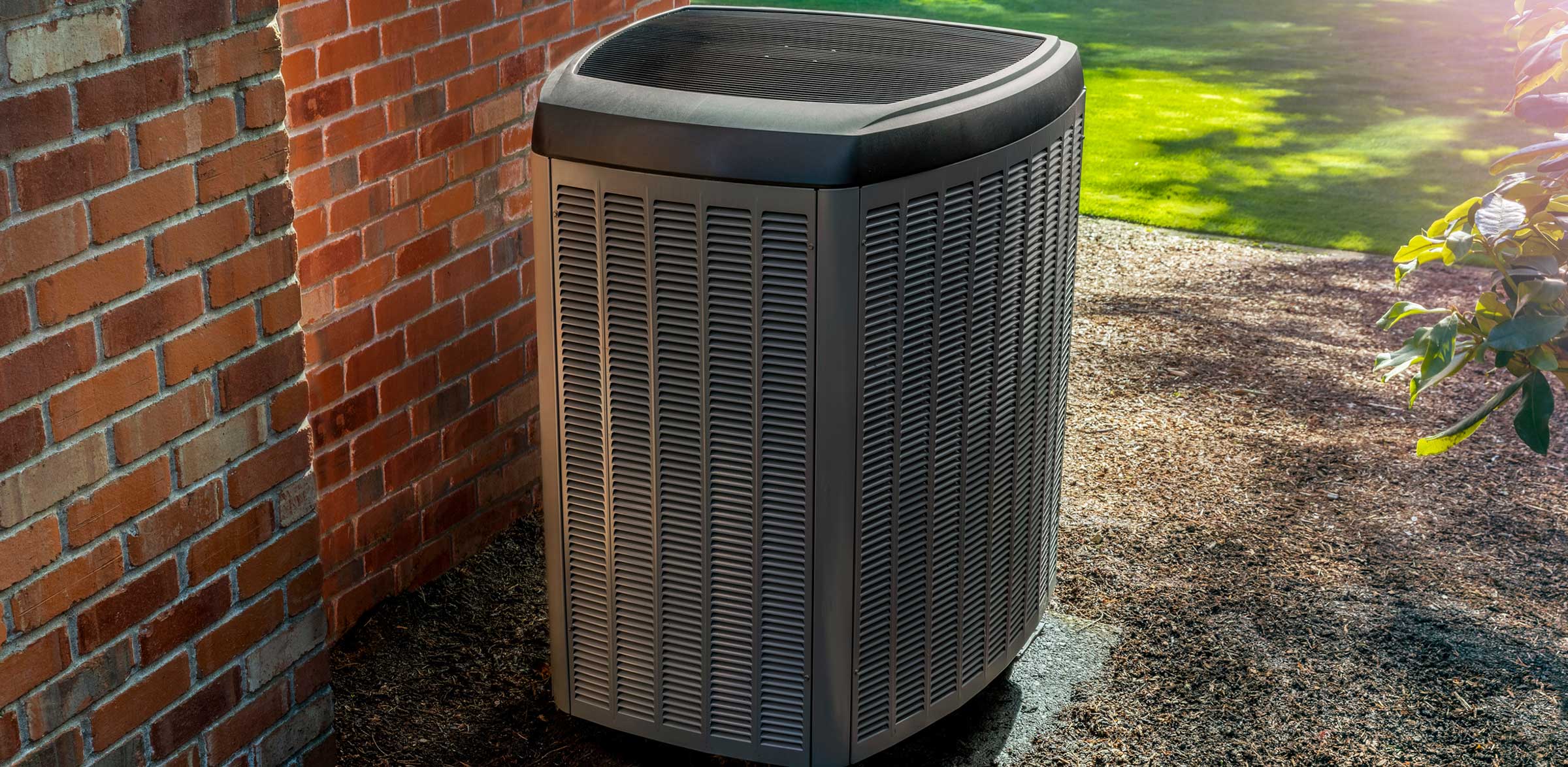 Outdoor unit in Raleigh serviced by AirMakers.